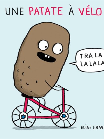 Une patate à vélo