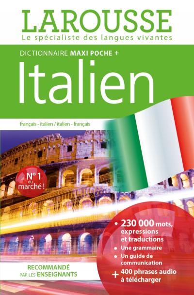 Dictionnaire de poche Français/Italien 2021 ou édition récente (si pas acheté en 4e)
