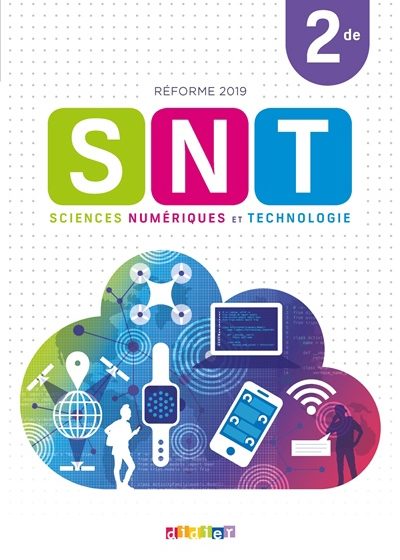 Sciences Numériques et Technologie 2de 2019