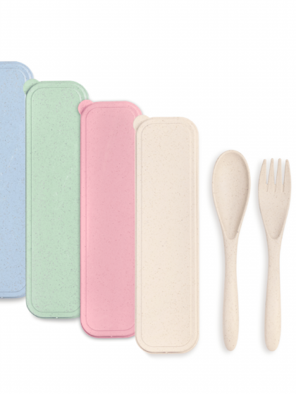 Ensemble d'ustensiles biodégradable