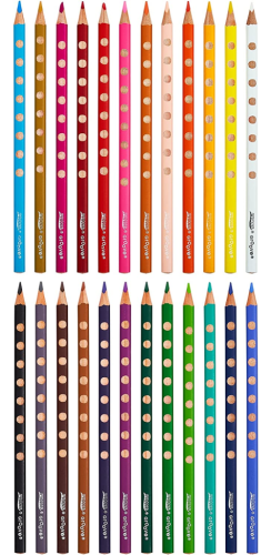 Crayons de couleur 24 "Prang Groove" (28124) – Image 4