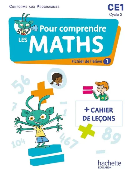 Pour comprendre les maths CE1 - Fichiers élève tomes 1 et 2- Ed. 2023