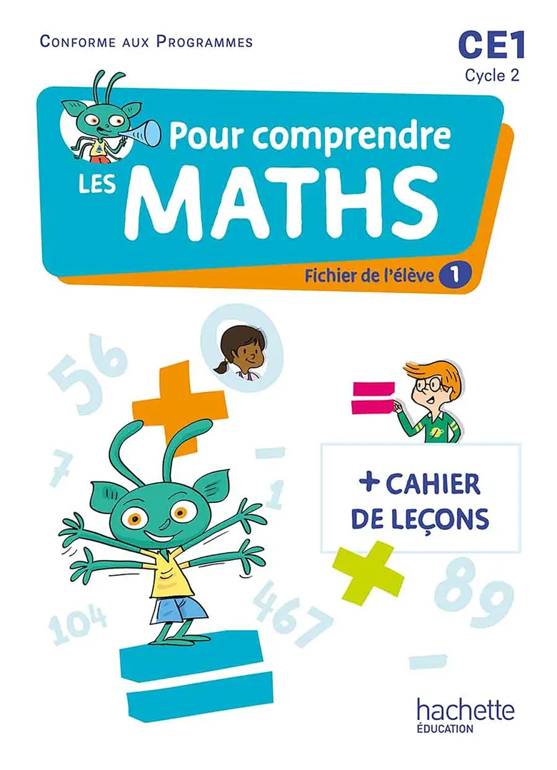 Pour comprendre les maths CE1 - Fichiers élève tomes 1 et 2- Ed. 2023