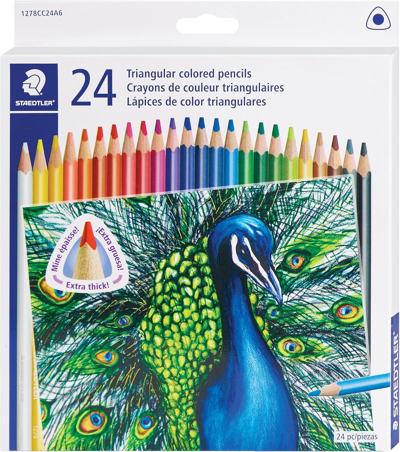 Boîte de 24 crayons de couleur Staedtler (1278C24A6)