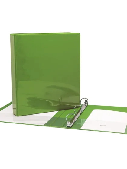 Classeur 3 anneaux rigide – 1.5 pouces Géo – Vert pâle