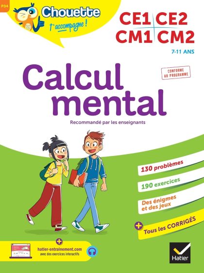 Calcul mental la compil', CE1/CE2/CM1/CM2