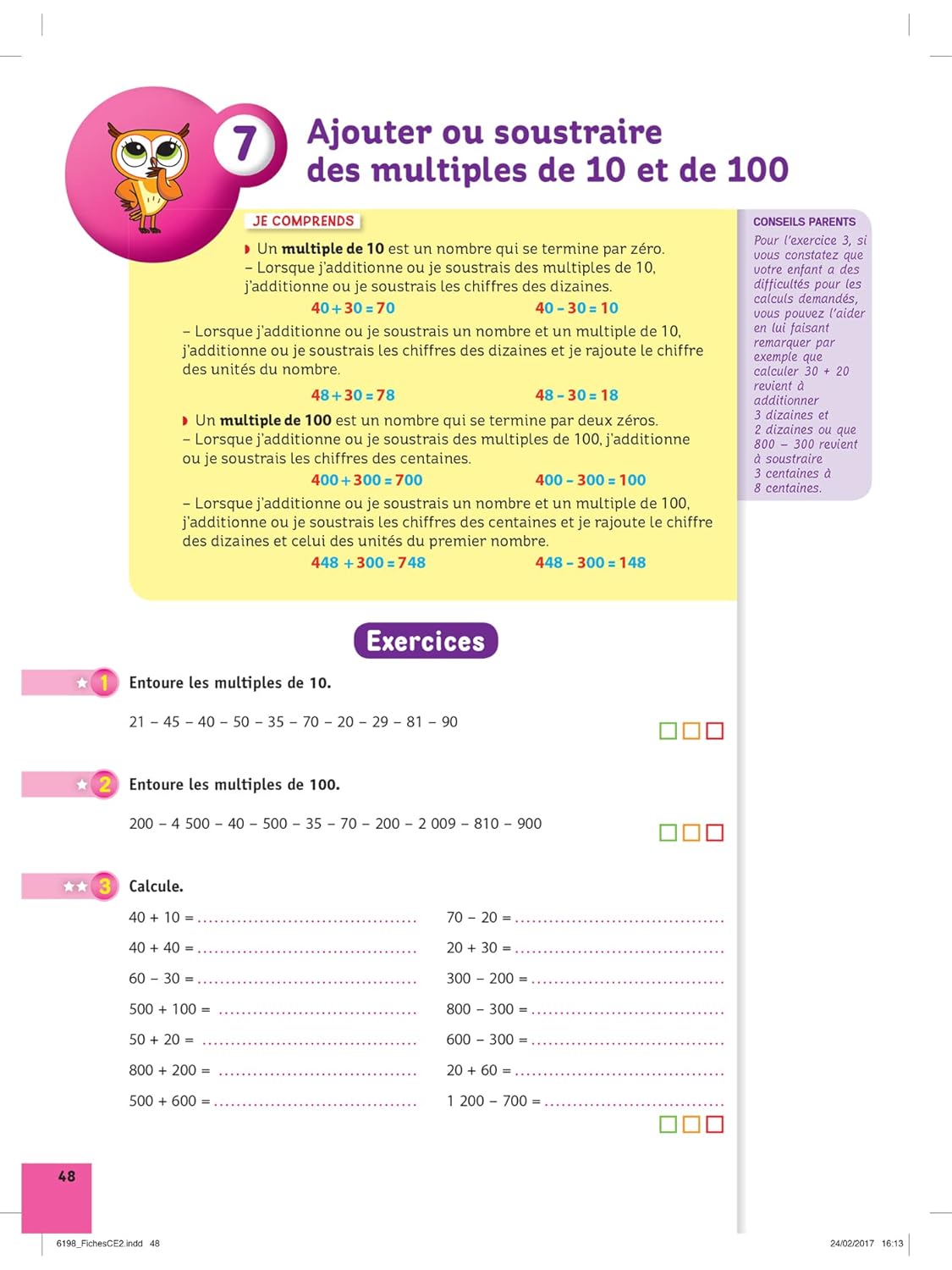 Calcul mental la compil', CE1/CE2/CM1/CM2 – Image 2