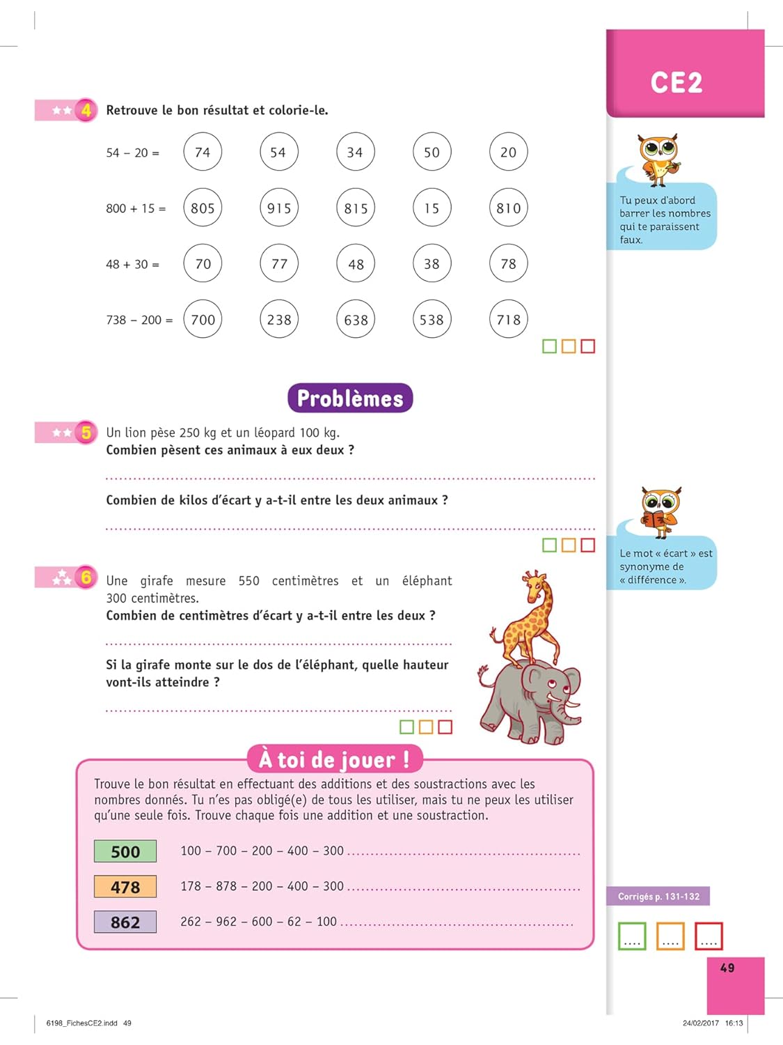 Calcul mental la compil', CE1/CE2/CM1/CM2 – Image 3