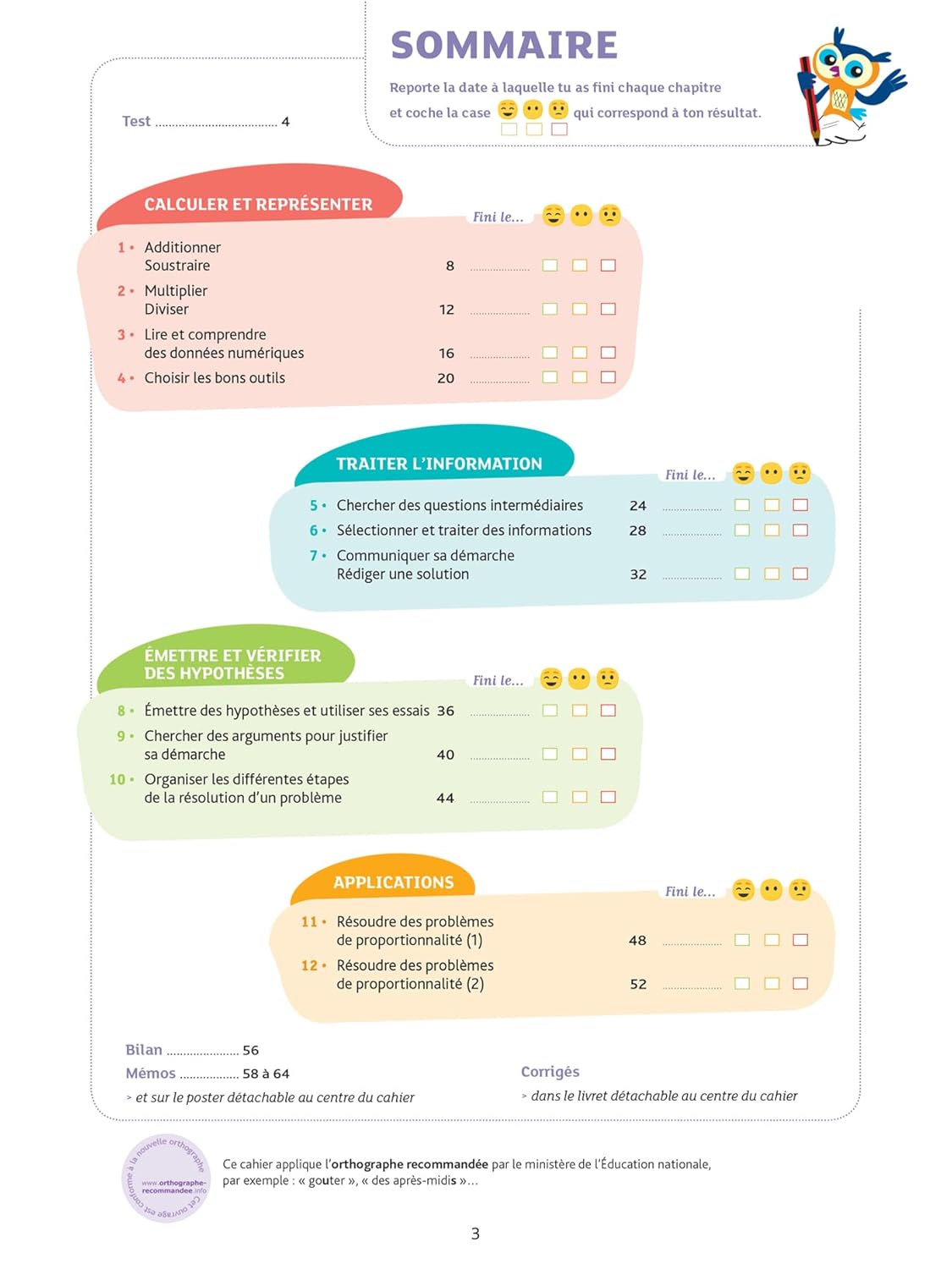 Chouette : Résolution de problèmes CM2 - Cahier de soutien nouveau programme – Image 3