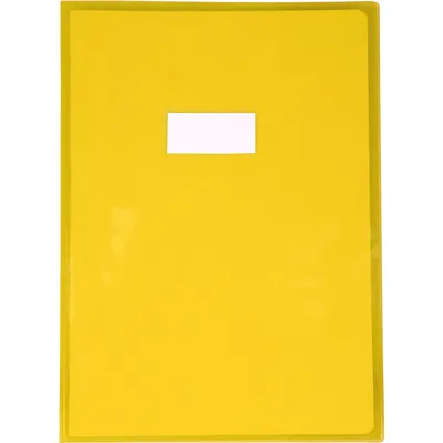 Protège-cahier Cristal Luxe, 170 x 220 mm, jaune (3045050507083)