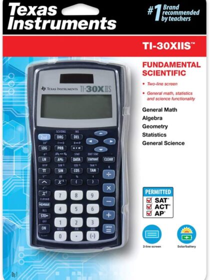 Calculatrice scientifique TI-30X IIS - Texas Instruments