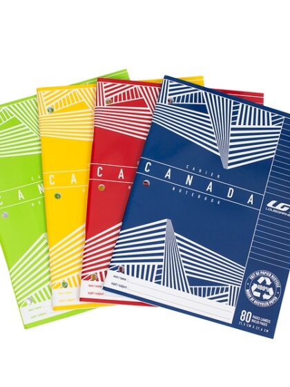 Cahier Canada ligné 80 pages - Louis Garneau (412380)