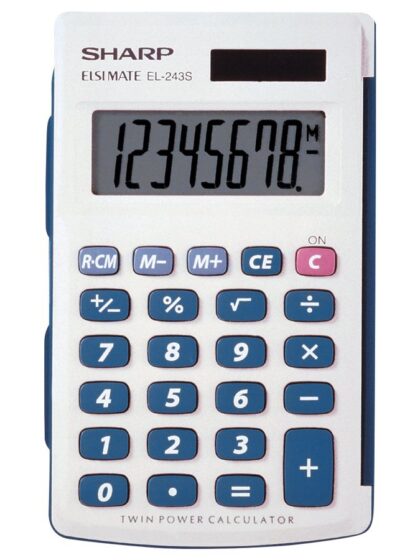 Calculatrice de poche EL-243S / EL-243SB
