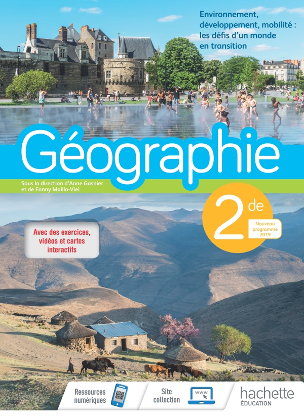 Géographie 2de - Livre de l'élève - Grand Format 2019