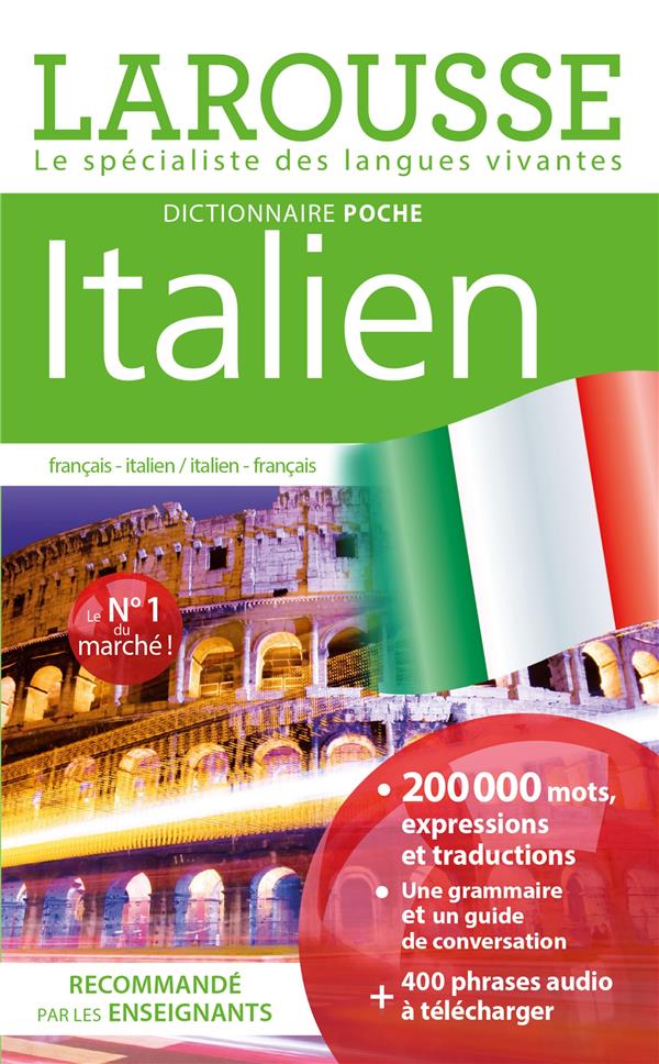 Dictionnaire de poche Français/Italien, 2022 ou édition récente (si pas acheté en 4e)