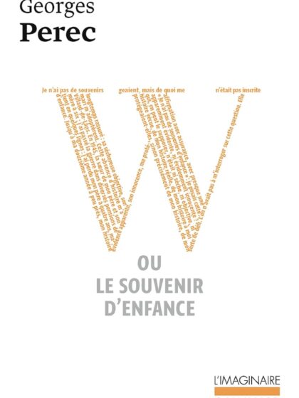 W ou le souvenir d’enfance