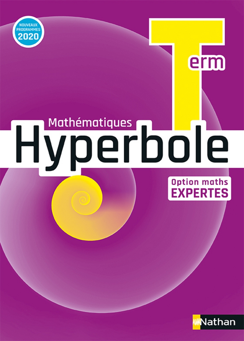 Hyperbole Terminale - Option Maths Expertes - Édition 2020