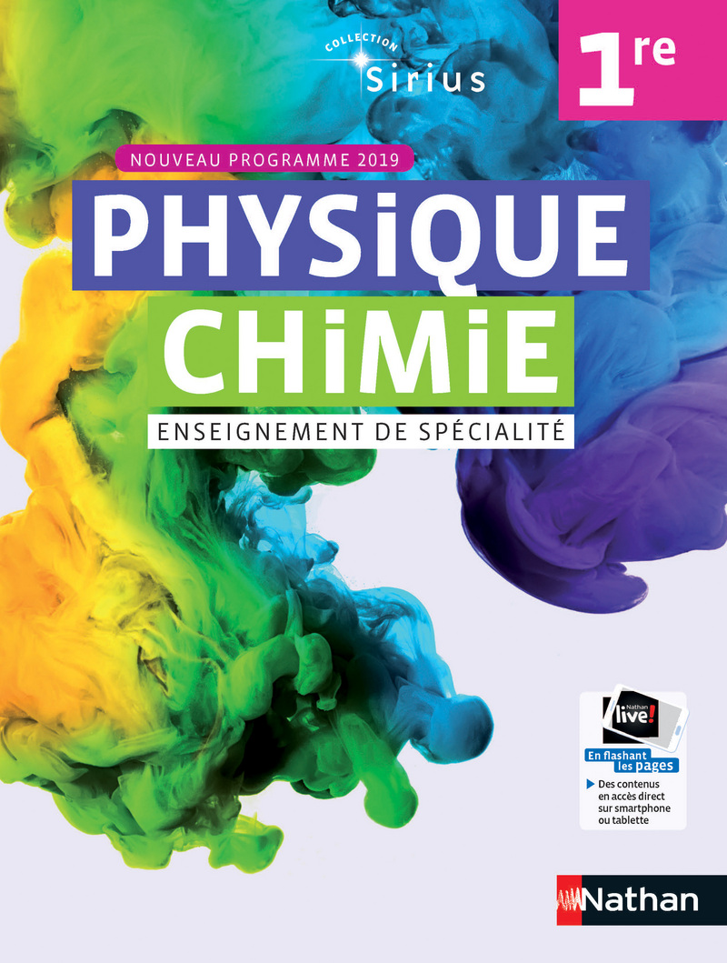 Physique-Chimie Sirius 1re 2019