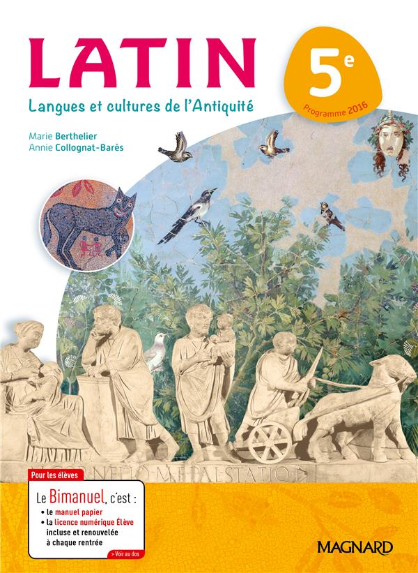 Latin 5e : Langues et cultures de l'Antiquité
