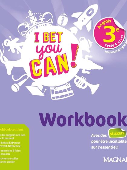 I Bet You Can! Anglais 3e - cycle 4 - A2-B1: (2020) - Workbook
