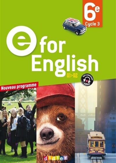E For English 6e cycle 3 A1-A2 Student book 2016