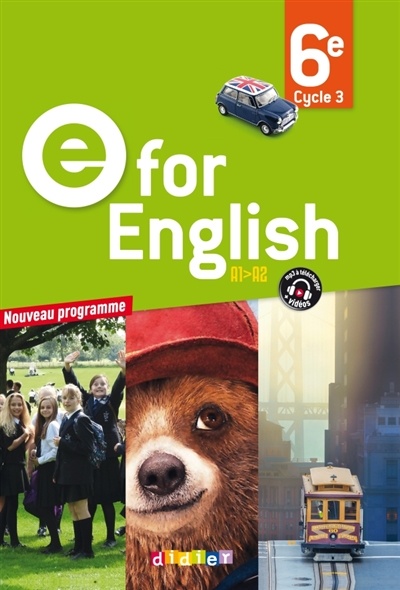 E For English 6e cycle 3 A1-A2 Student book 2016