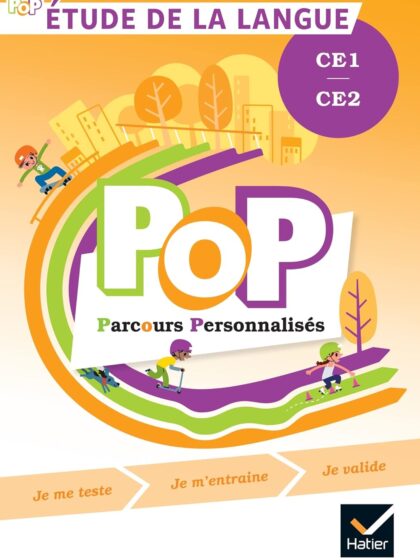 POP - Étude de la langue CE1 CE2 Ed. 2022 - Livre de l'élève