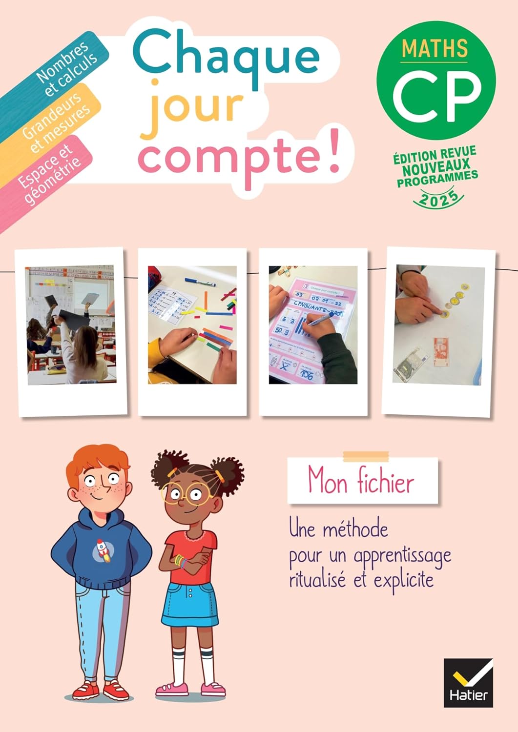 Chaque jour compte - Maths CP - Fichier élève - Ed. 2025