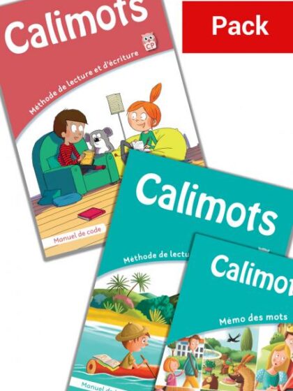 Calimots CP - Pack Manuel de code + Manuel de lecture + Mémo des mots