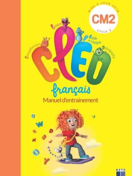 Manuel d'entrainement Cléo CM2 + aide mémoire - Livre – 2019