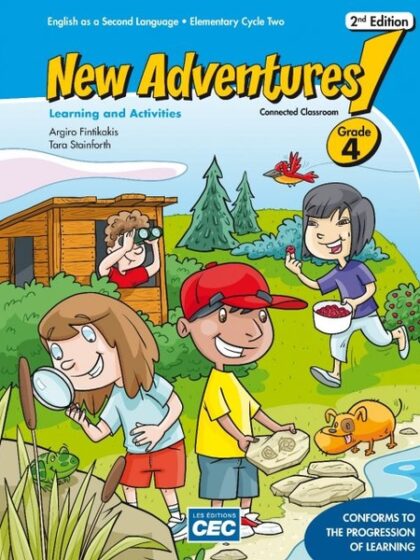 New Adventures - Learning and Activities Book - 4e année - 2e édition