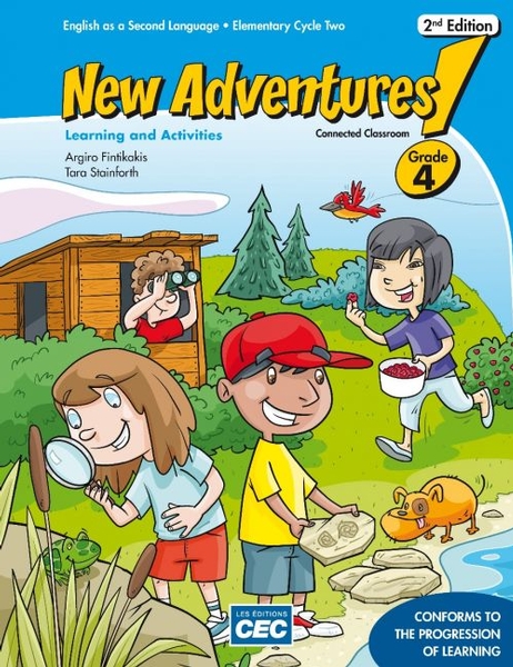 New Adventures - Learning and Activities Book - 4e année - 2e édition
