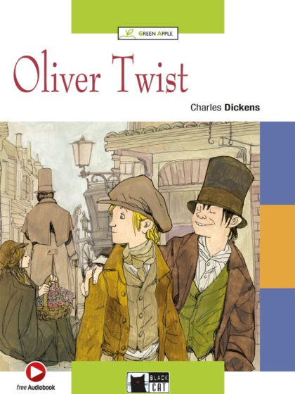 Oliver Twist + CD, Black Cat Edition