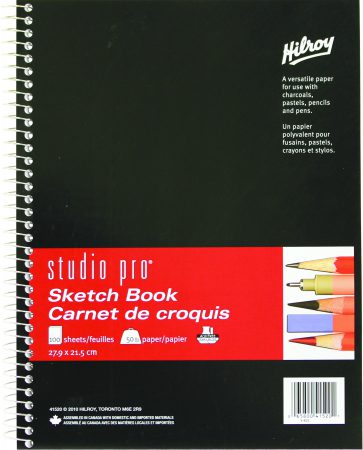 Carnet de croquis polypro Studio Pro® 12x9