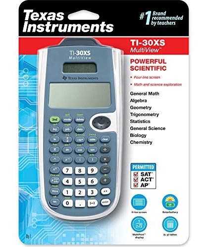 Calculatrice scientifique TI 30 XS - Texas Instruments