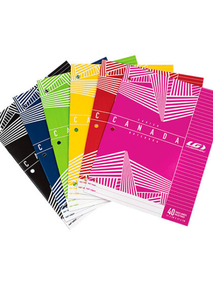 Cahier Canada ligné 40 pages - Louis Garneau (412315)