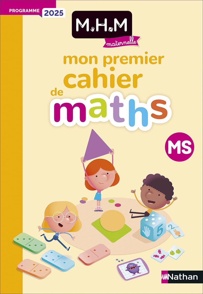 MHM - Mon premier cahier de maths MS - Programme 2025
