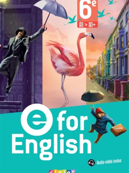 E for English 6e, A1-A1+