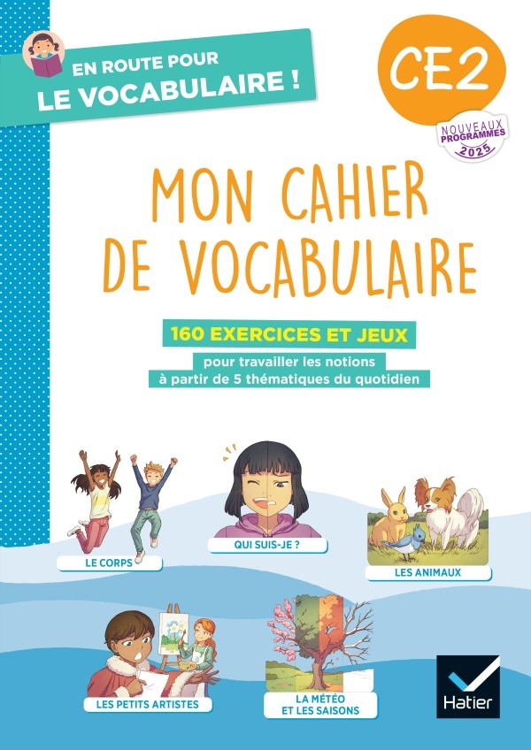 En route pour le vocabulaire !: CE2 - Cahier élève (Ed. 2025)