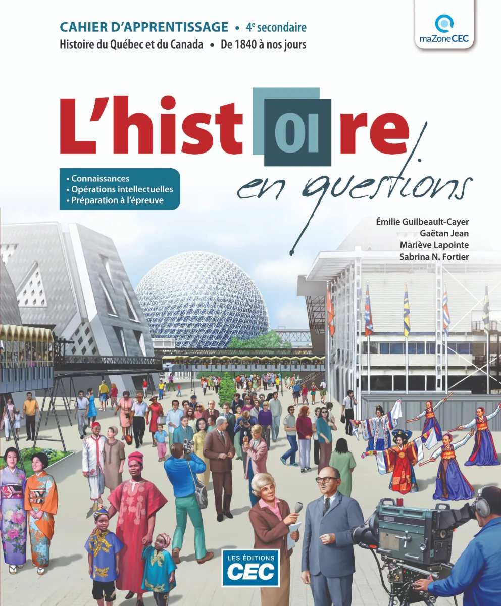 Histoire en questions : 4e secondaire : cahier d'apprentissage : version papier